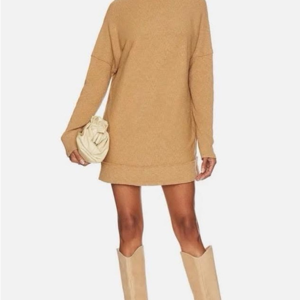 Free People Casey Tunic dress in the color Tiger Eye